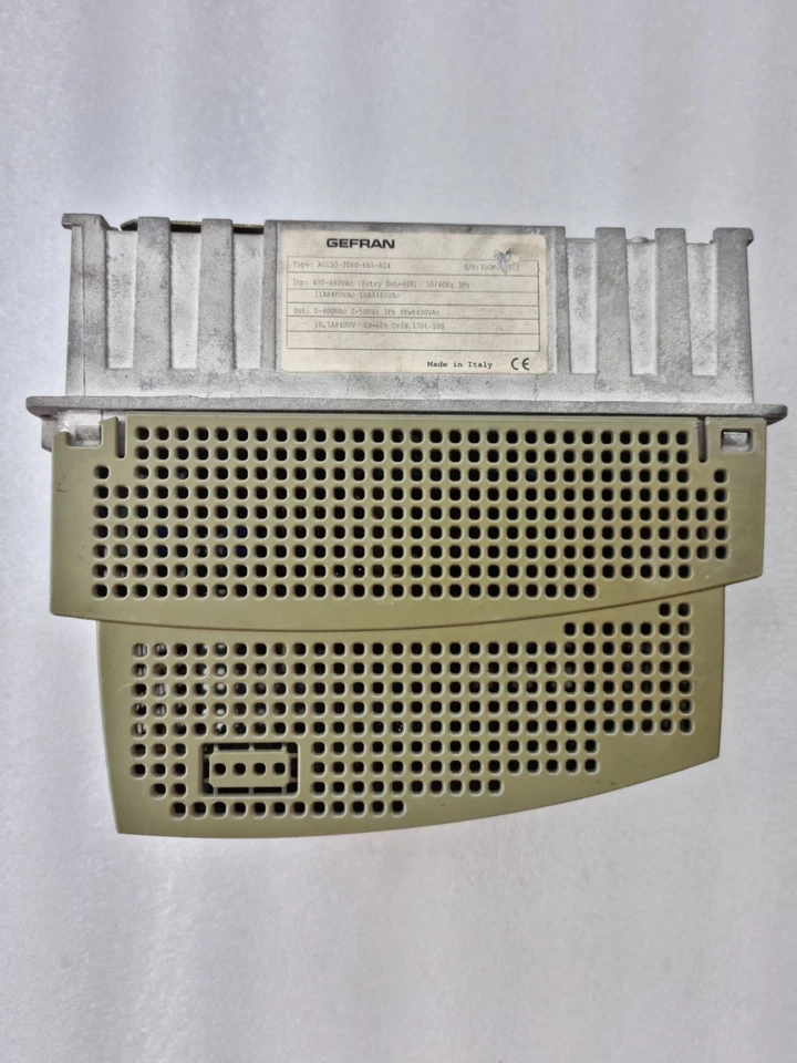 GEFRAN AGL50-2040-KBL-AC4 SIEI AGL50 4kW 3PH AC DRIVE MADE IN ITALY